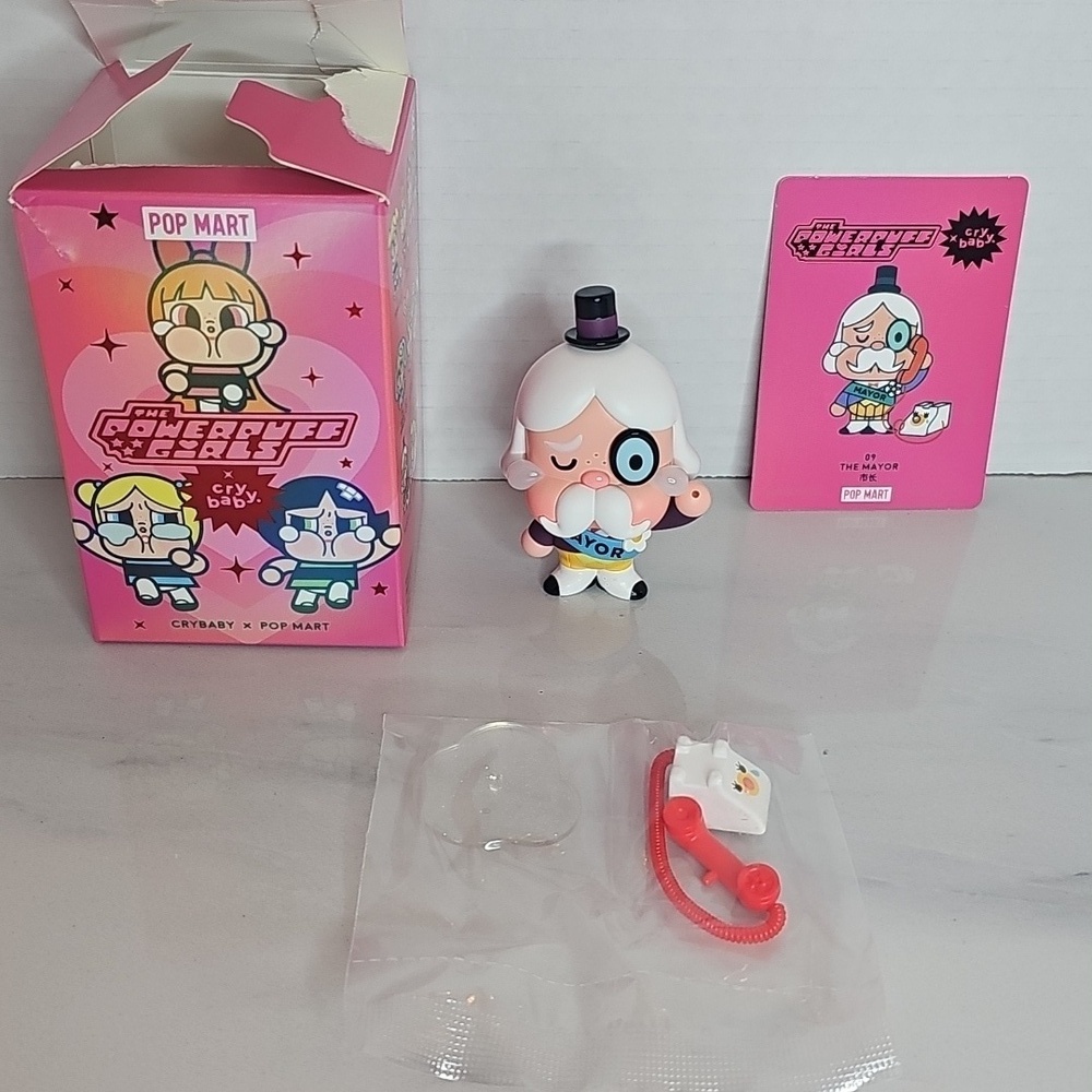 Pop Mart Powerpuff Girls Crybaby Figurine -The MAYOR